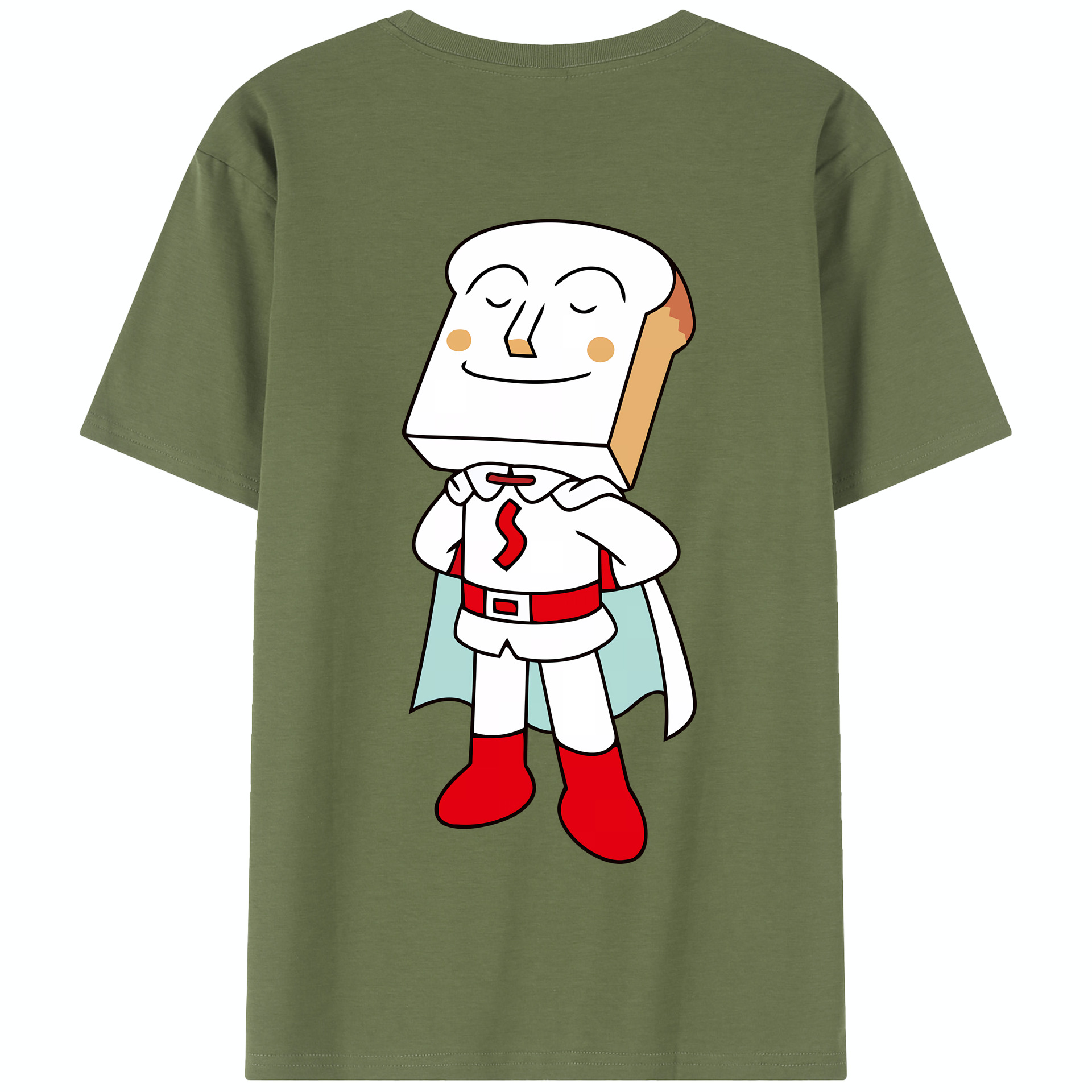 （画像用） アンパンマン Anpanman 綿100％半袖Tシャツ（背面プリント）